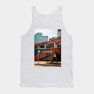 Waiting for a bus from infinity to nothing Tank Top